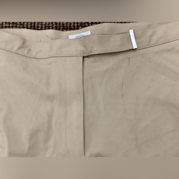 NWT Women's 12 Petite Liz Claiborne Anissa Cotton Blend Flat Front Pants - Picture 10 of 15